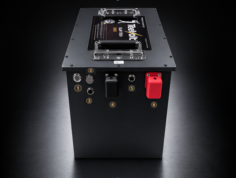 TeeVolt Battery  LiFePO4 Lithium